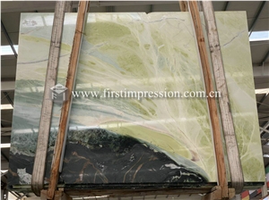 China Dreaming Green Marble Slabs,Tiles for Wall