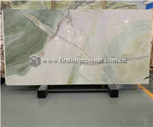 China Hot Sale Dreaming Green Marble Slabs,Tiles