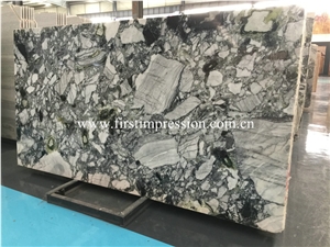 Hot Sale White Beauty Green Marble Slabs,Primavera Marble Tiles