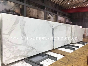 Italy Calacata White Marble Slabs for Wholesale