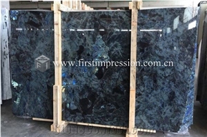 Luxury Lemurian Labradorite Blue Granite Tile,Slab