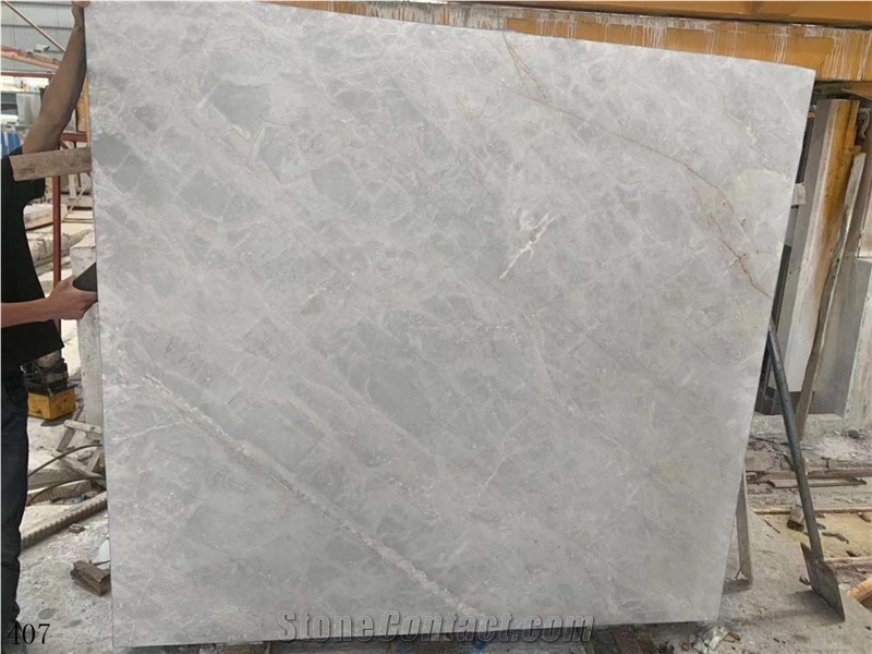 Blue Ice Grey Marble Ash Stone Tiles