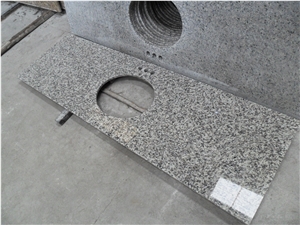 G723 White Granite Prefab Panels for Vanity Table