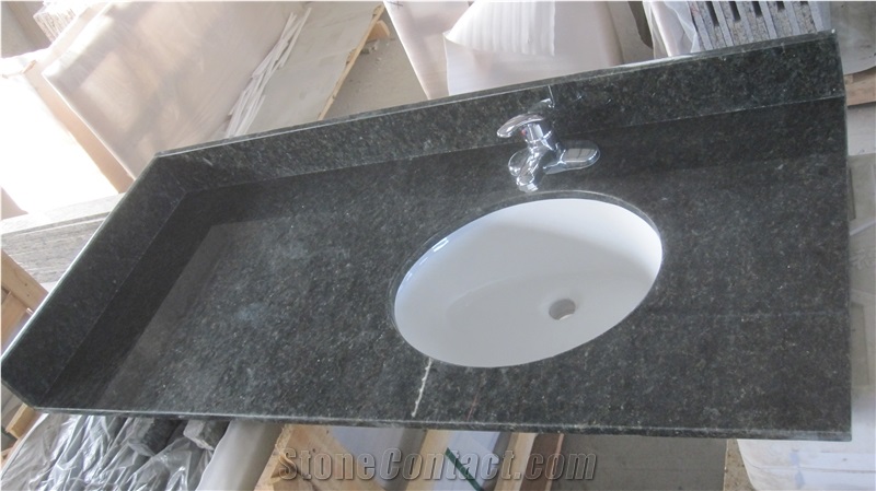 Verde Ubatuba Granite Bath Tops,Vanity Tops