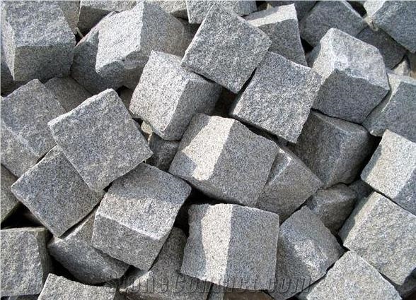 Turkish Grey Granite Cube Stone & Pavers