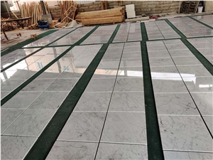 Bianco Carara White Marble Floor Tiles