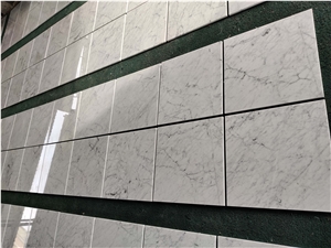 Bianco Carara White Marble Floor Tiles