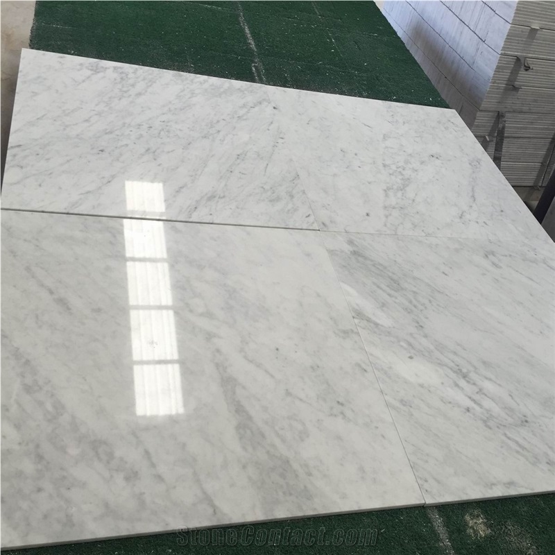 Natural Bianco Carrara White Marble Walling Tiles