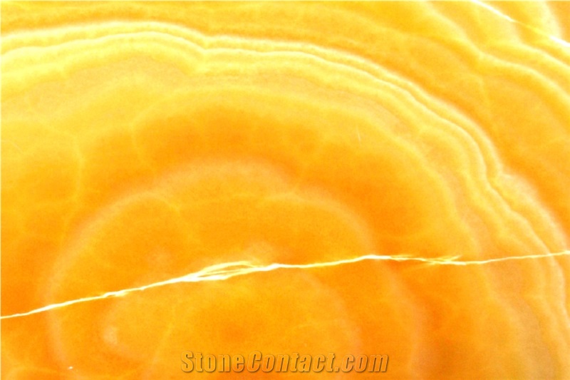 Natural Naranja Orange Onyx Slabs Tiles