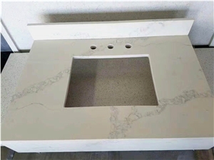 Similar to 5031 Statuario Maximus Quartz Bath Tops