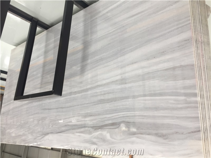 China Bianco Venato Cloudy White Marble Slab Price