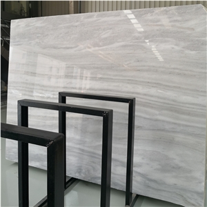 China Bianco Venato Cloudy White Marble Slab Price