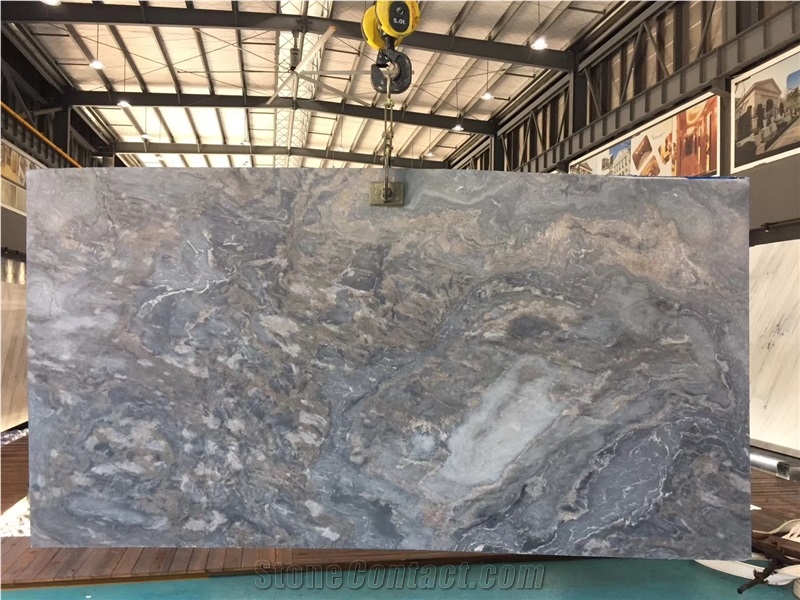 Italy Palissandro Bluette Blue Marble Slab Price