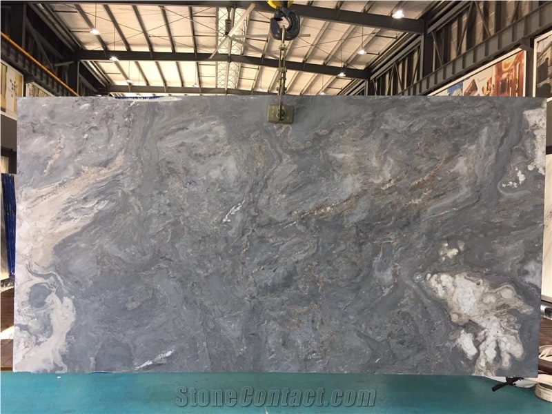 Palissandro Oniciato Scuro Blue Marble Slab Price
