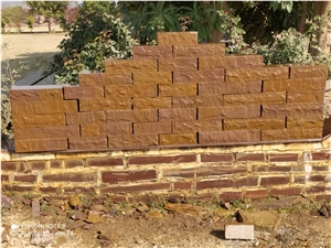 Wall Stone, Red Sandstone Wall Bricks