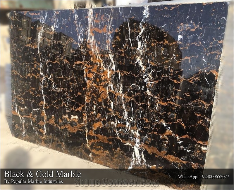 Black Gold Marble Pakistani Natural Marble