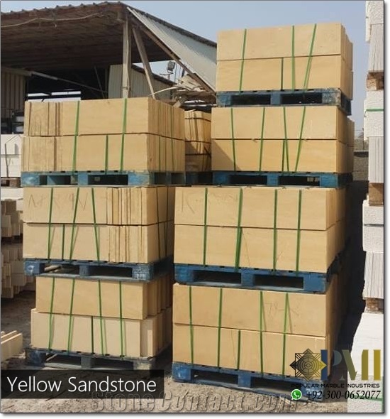 Yellow Sandstone Honed Supplier Pakistan