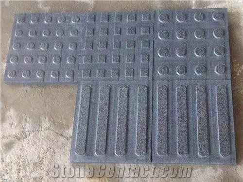 Chinese Black Granite G654 Cube Stone for Outdoor