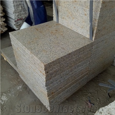 Chinese Yellow Rusty G682 Granite Curbstone