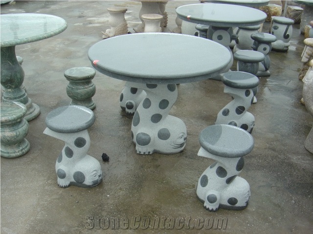 Garden Furniture Stone Benches for Exterior Design