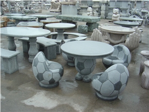 Granite Park Bench Garden Stone Tables and Chairs
