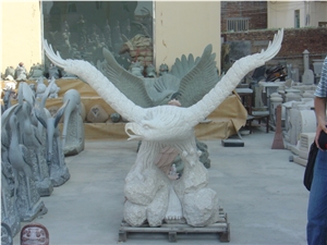 Reasonable Price Granite Stone Eagle Sculpture