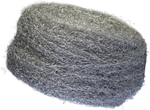 Steel Wool Reels with Smooth or Curly Texture