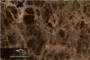 Dark Emperador Marble Slab, Tile