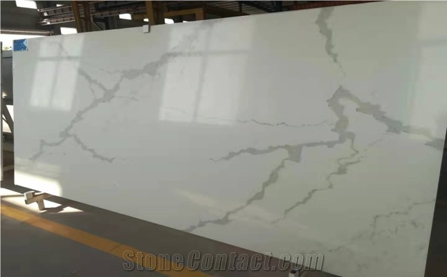 Calacatta Marble Looks Artificial Marble Slabs