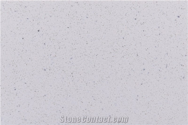 Monochrome Silver Quartz Stone