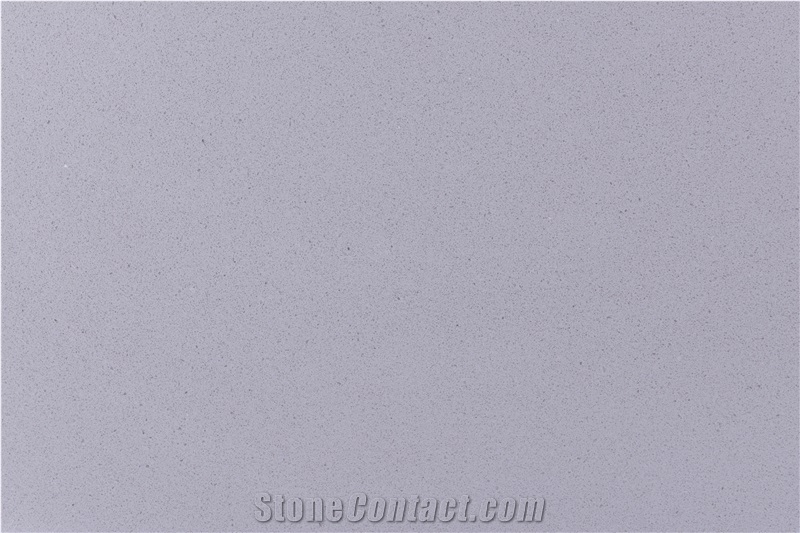 New Pure Grey Colour Quartz Stone