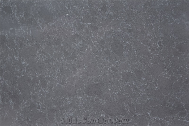 Small & Big Pattern Grey Quartz Stone