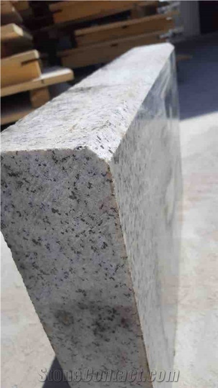 Natanz White Granite Landscaping Stones, Kerbstone