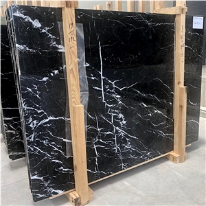 Alanya Black Marble Slabs from Turkey - StoneContact.com