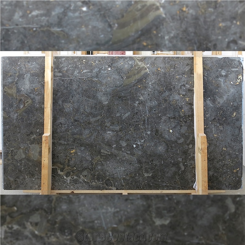 Anthracite Gold Marble Slabs