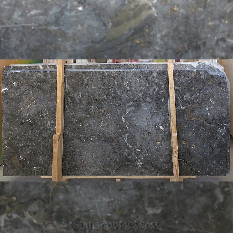 Anthracite Gold Marble Slabs