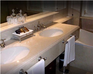 Botticino Classico Marble Hotel Bathroom Top