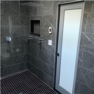 Grey Marble Bathroom Wall Tiles