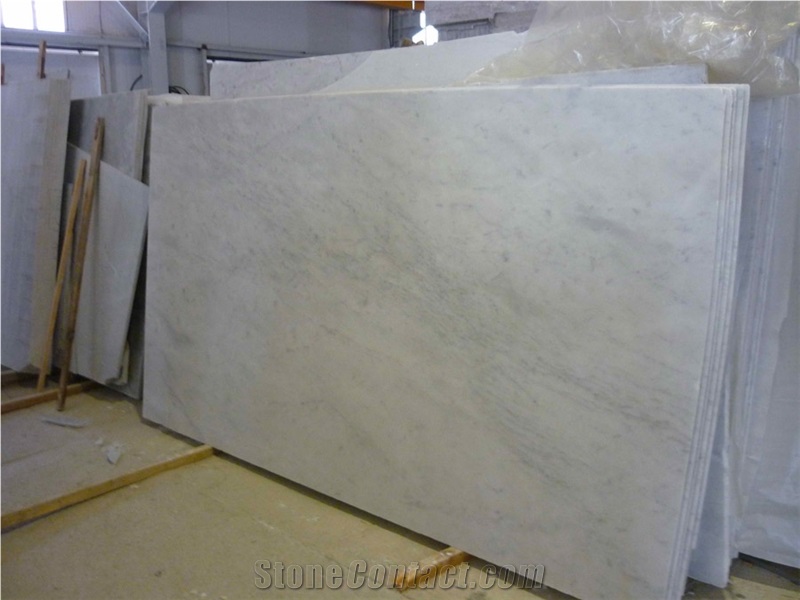 Bianco Nuvolato Marble Polished Slabs