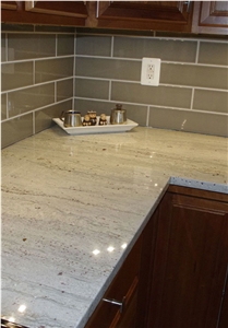 River White Granite Kitchen Countertop