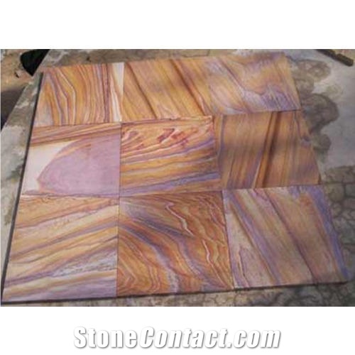 Jaipur Rainbow Sandstone Slabs & Tiles