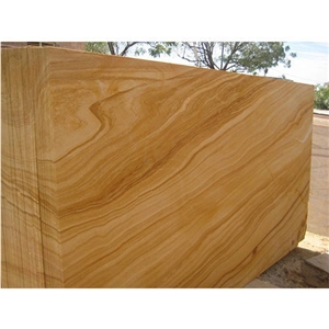 Teak Wood Sandstone Slabs