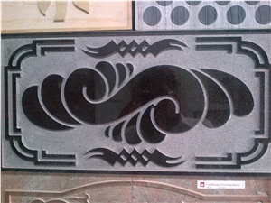 Cnc Curving Natural Stone Wall Relief