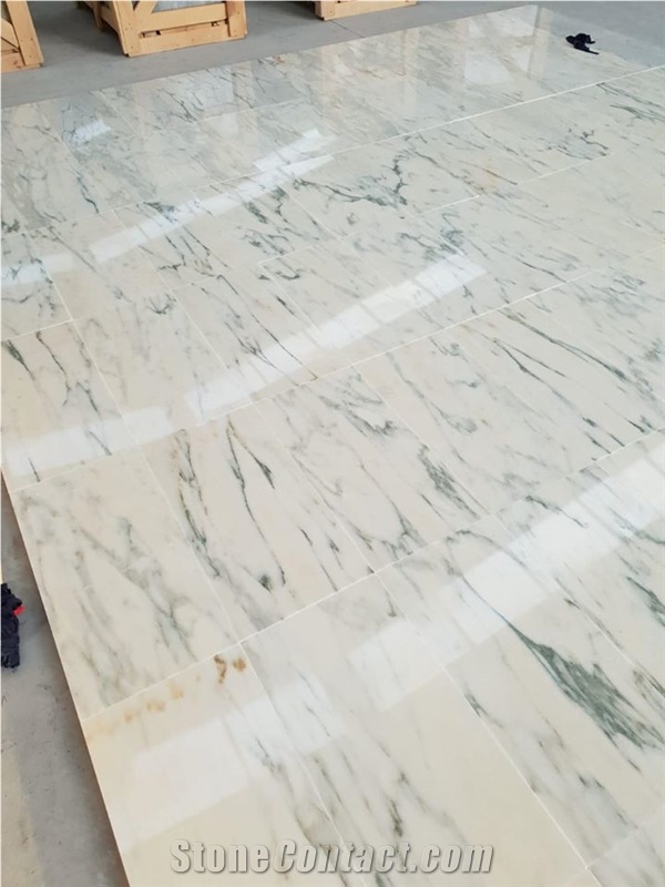 Verde Arabescato Marble Slabs and Tiles