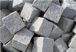 Granit Cube Stones, Cobblestone, Paving Stone