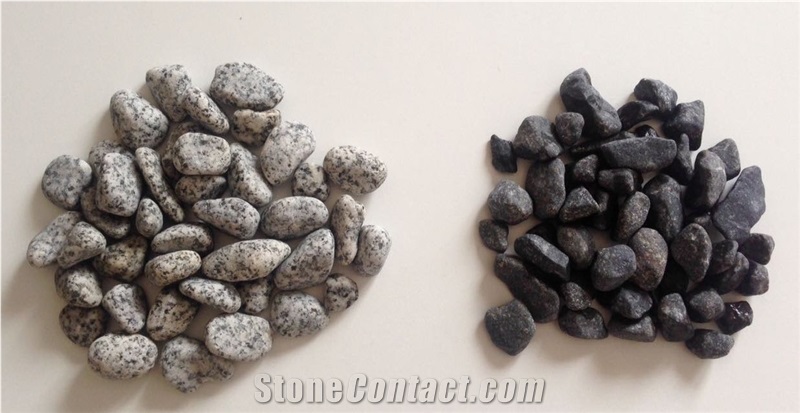 Tumbled Basalt Stone Pebbles