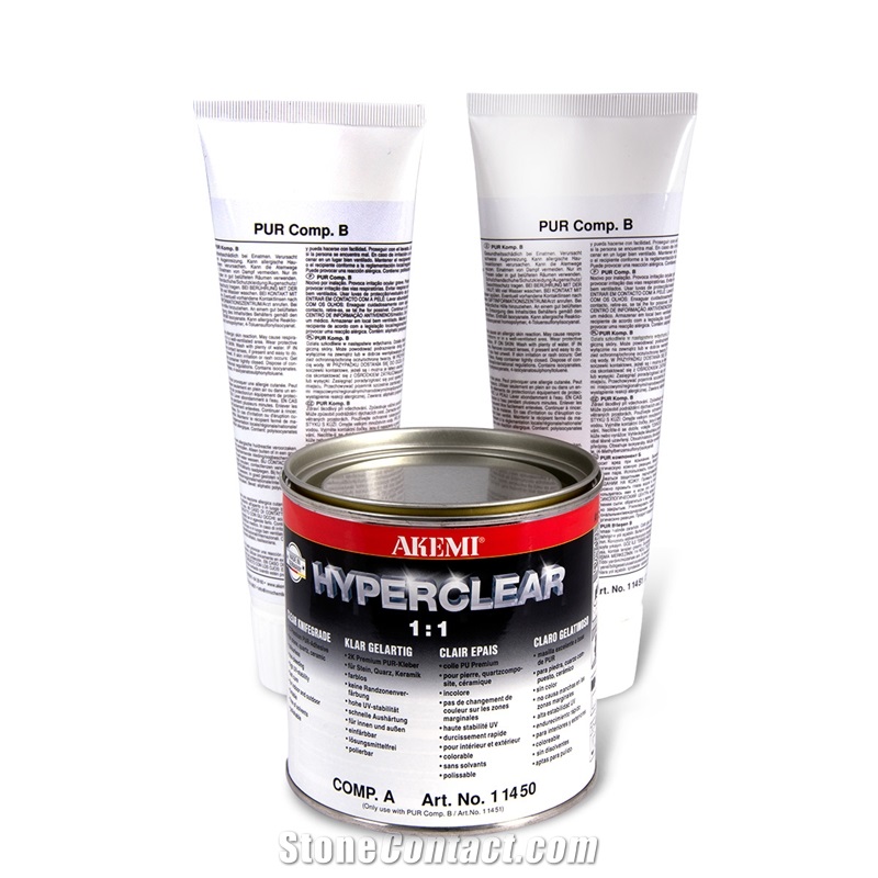 Hyperclear Gel-Like 2-Component Pur-Adhesive