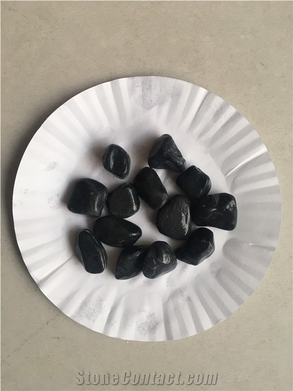 Black Crushed Stone, Pebble Stone