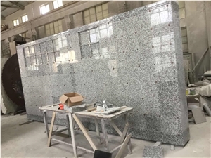 Chinese Grey Granite G439 Wall Niches Columbarium