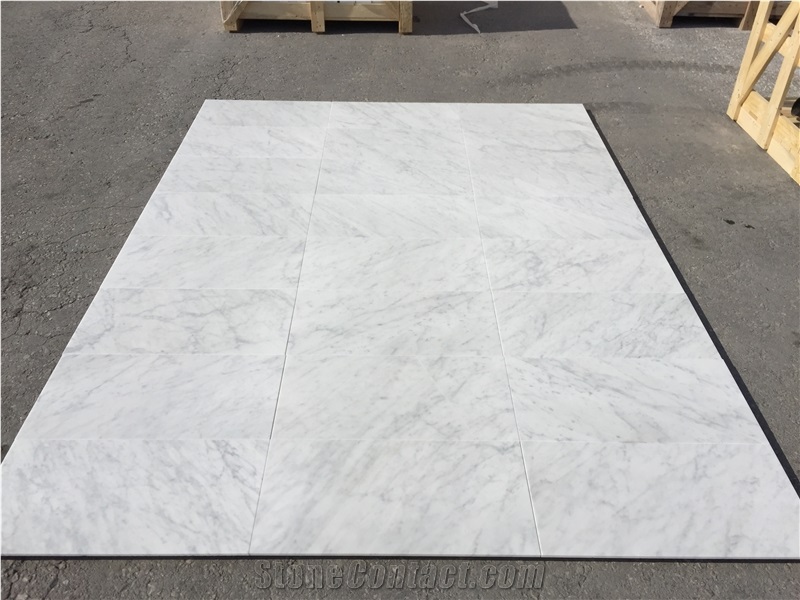 White Bianco Carrara Marble Tiles From, Carrera Marble Tile